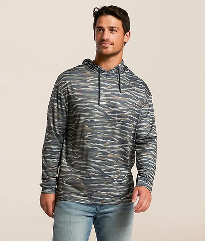 Tiger Stripe Camo Wetland Performance Hoodie