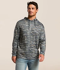 Tiger Stripe Camo Wetland Performance Hoodie
