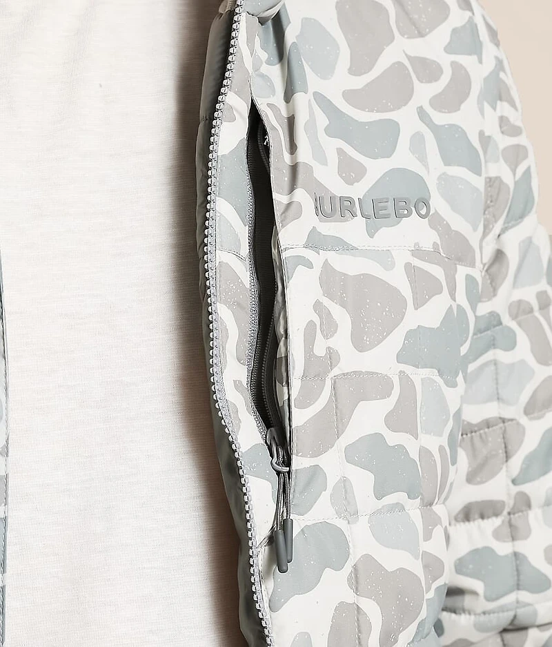 Performance Camo Puffer Hooded Jacket