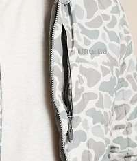 Performance Camo Puffer Hooded Jacket