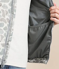 Performance Camo Puffer Hooded Jacket