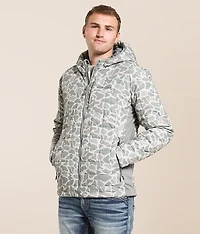Performance Camo Puffer Hooded Jacket