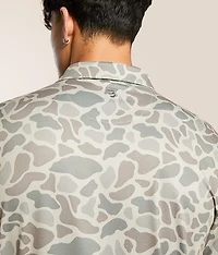 Classic Deer Camo Performance Polo