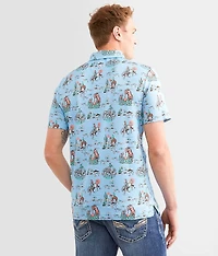 Cowboy Up Performance Polo