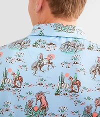 Cowboy Up Performance Polo