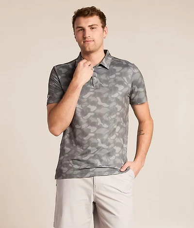 Camo Performance Polo