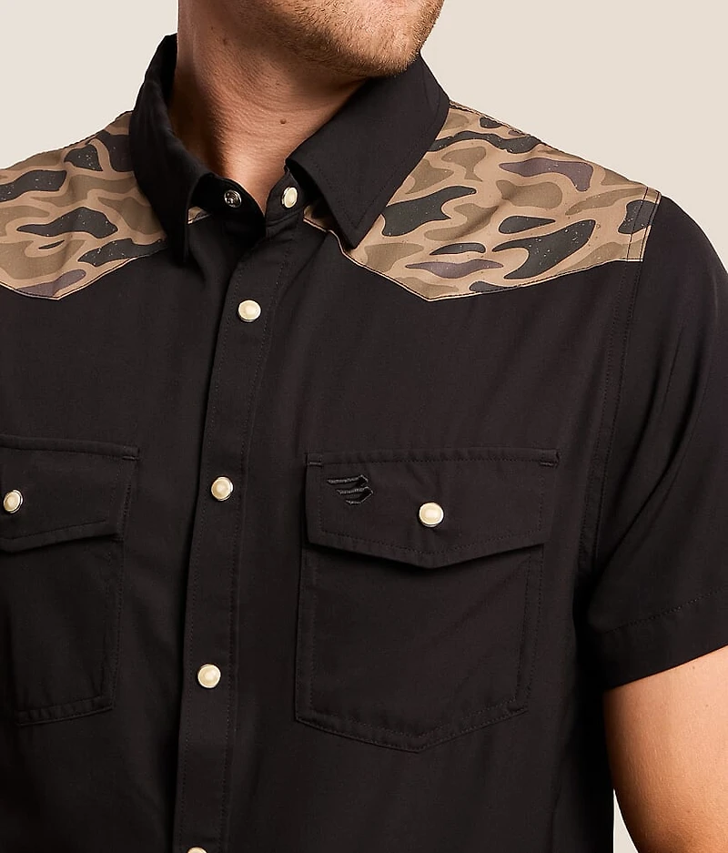Camo Western Performance Stretch Shirt