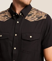 Camo Western Performance Stretch Shirt