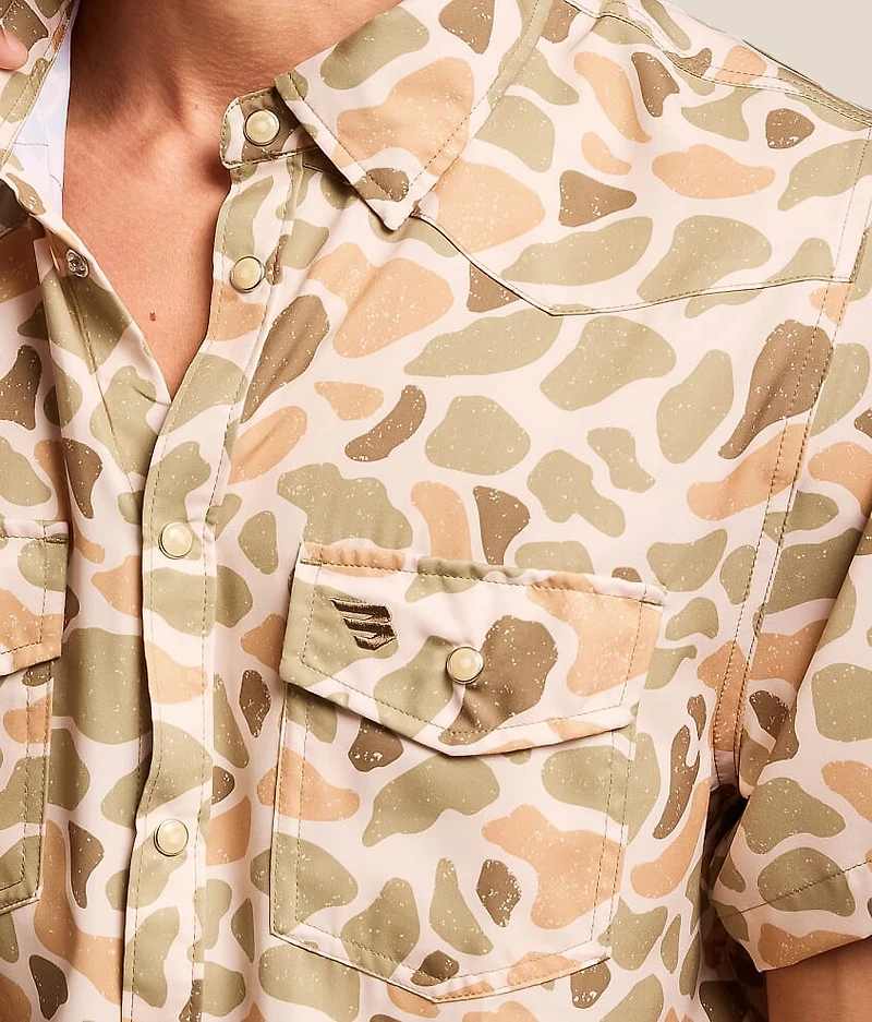 Venado Camo Western Performance Stretch Shirt