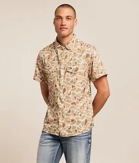 Venado Camo Western Performance Stretch Shirt