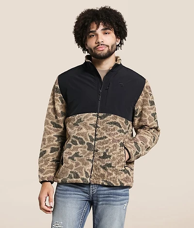 Camo Sherpa Jacket