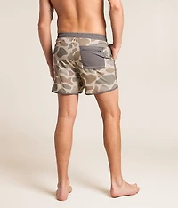 Camo Stretch Swim Trunks