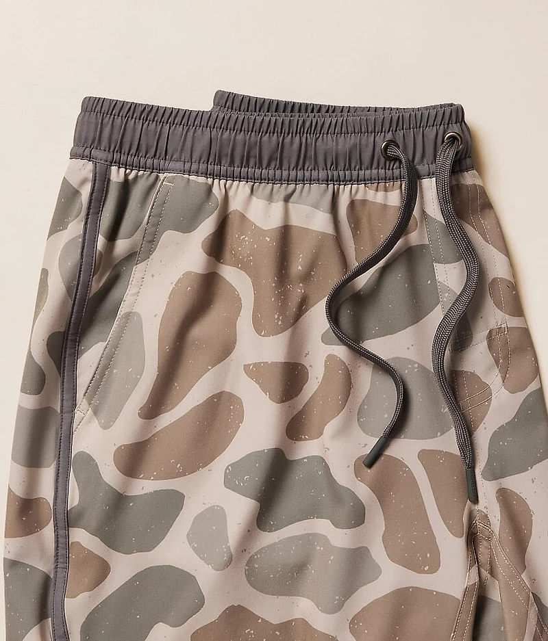 Camo Stretch Swim Trunks