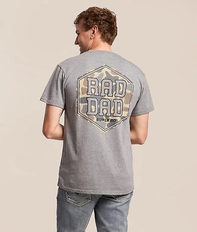 Rad Dad Deer Camo T-Shirt