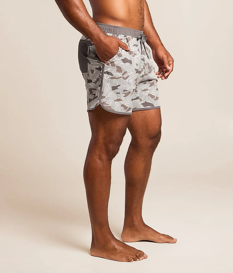 Jumbo Topo Desert Camo Swim Trunks