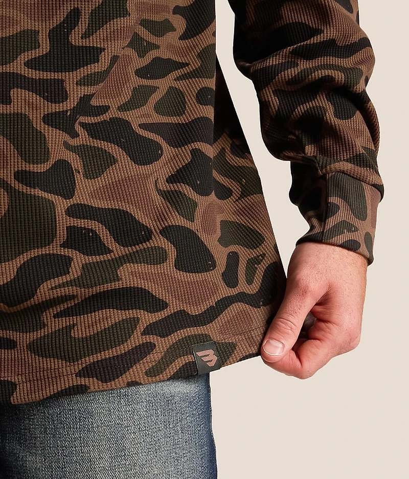 Camo Thermal Hoodie