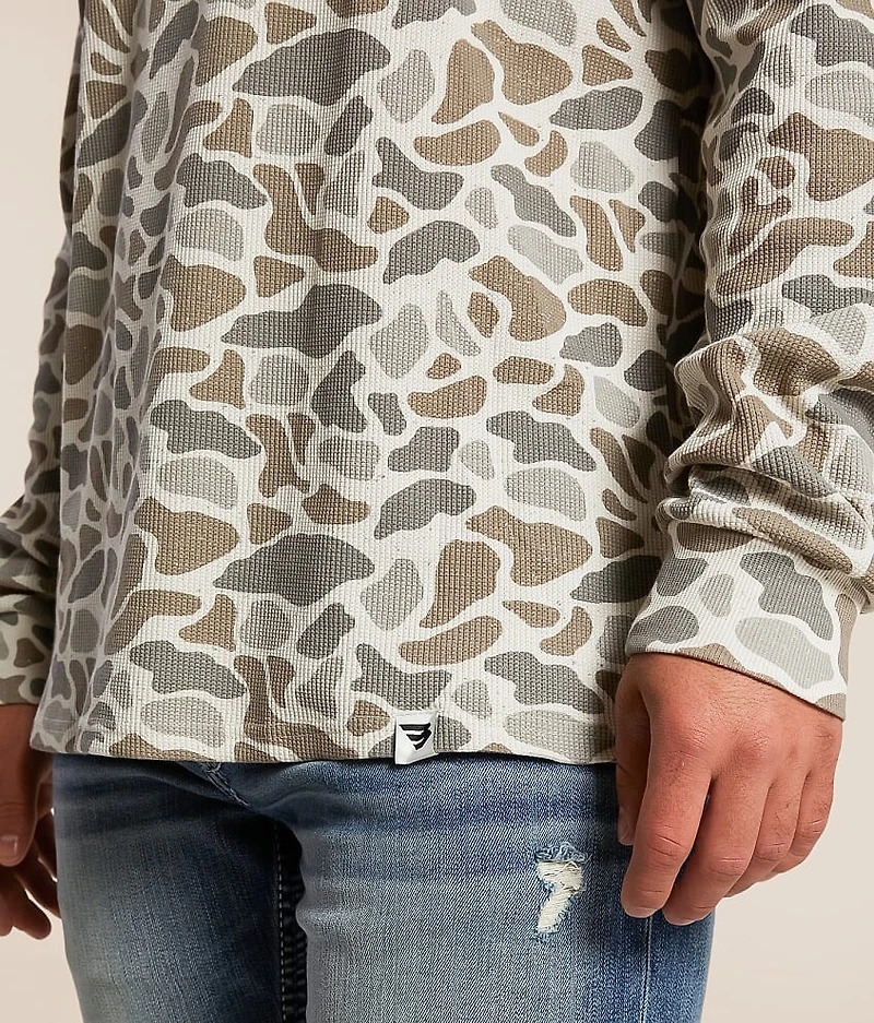 Classic Deer Camo Thermal Hoodie