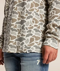 Classic Deer Camo Thermal Hoodie
