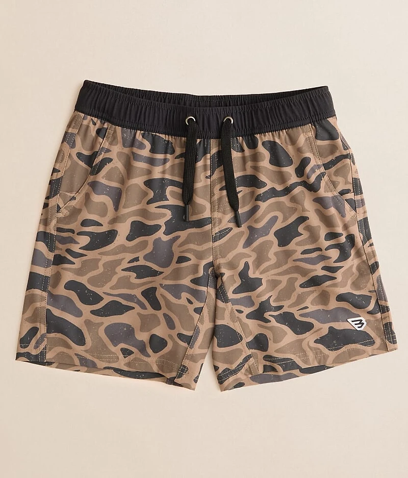 Boys - Gauge Camo Athletic Performance Stretch Short