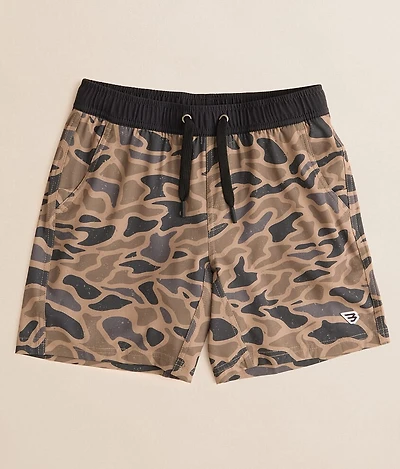 Boys - Gauge Camo Athletic Performance Stretch Short