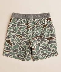 Boys - Camo Athletic Stretch Short