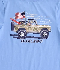 Boys - Camo Beach Cruiser T-Shirt