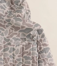 Boys - Performance Camo Puffer Hooded Jacket