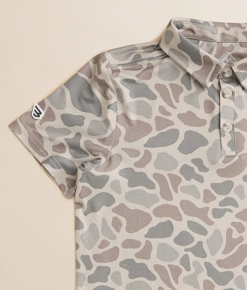 Boys - Classic Deer Camo Polo