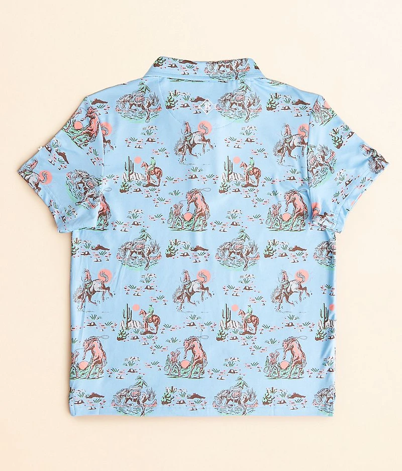 Boys - Cowboy Up Performance Polo