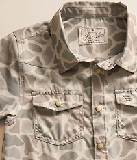 Boys - Classic Deer Camo Performance Stretch Shirt