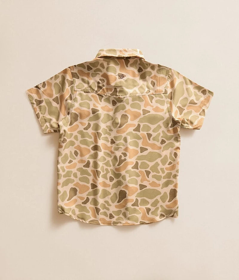 Boys - Venado Camo Performance Stretch Shirt
