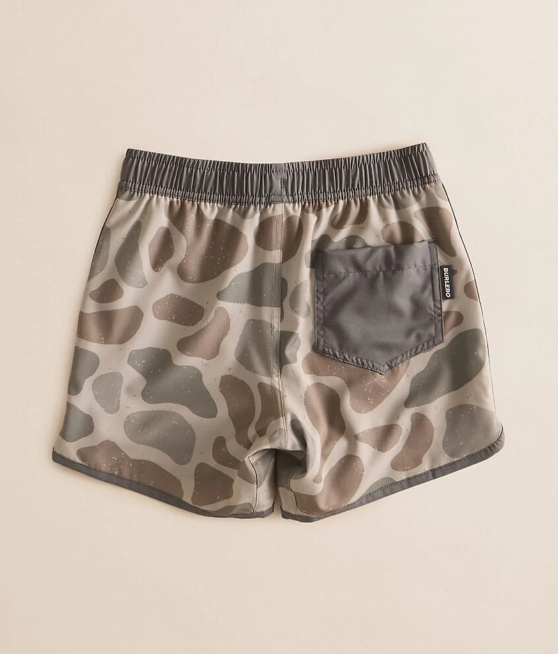 Boys - Camo Stretch Swim Trunks