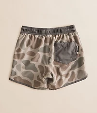 Boys - Camo Stretch Swim Trunks