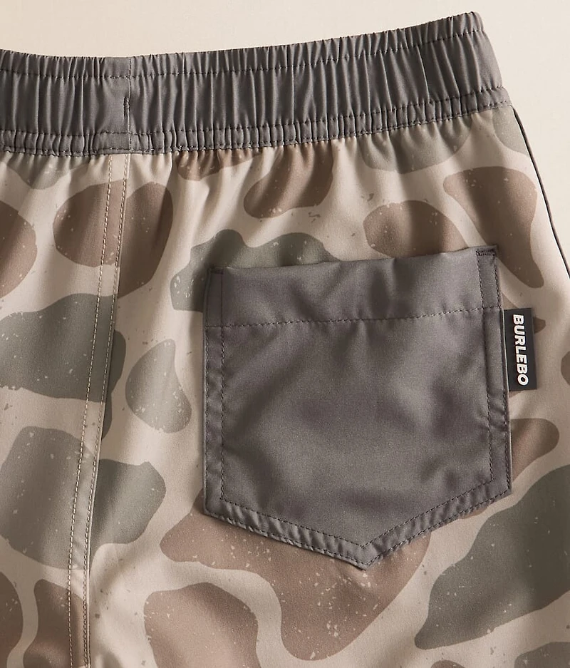 Boys - Camo Stretch Swim Trunks