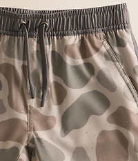 Boys - Camo Stretch Swim Trunks