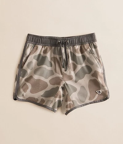 Boys - Camo Stretch Swim Trunks