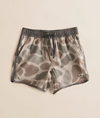 Boys - Camo Stretch Swim Trunks