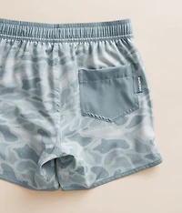 Boys - Seaside Camo Swim Trunks