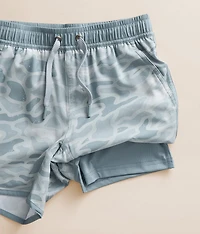 Boys - Seaside Camo Swim Trunks
