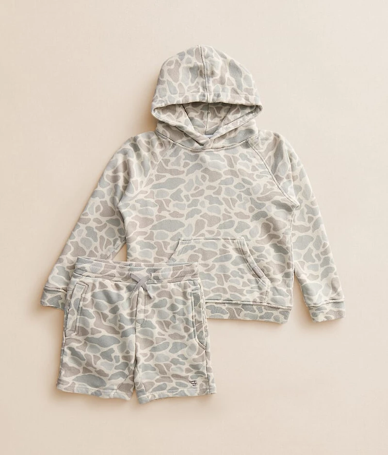 Boys - Vintage Camo Hooded Sweatshirt