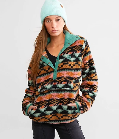 Switchback Faux Fur Pullover