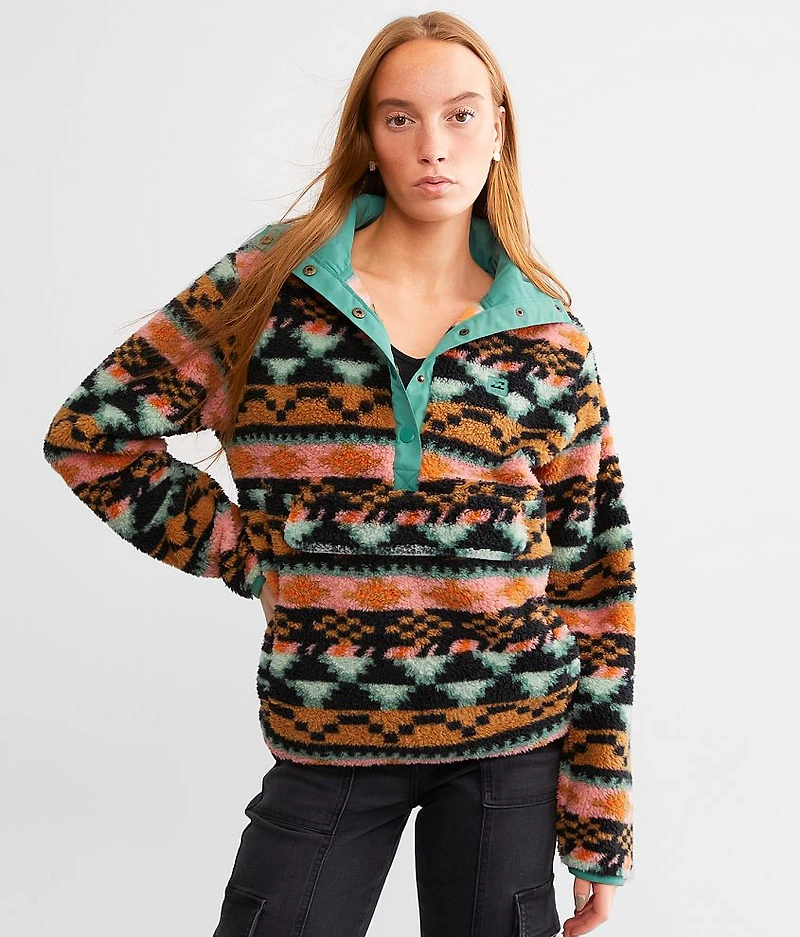 Switchback Faux Fur Pullover