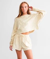 Loosen Up Cropped Pullover