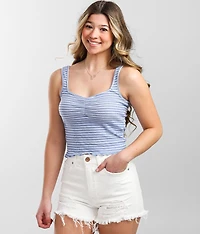 Searching For Sun Cropped Tank Top
