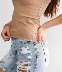 The Baby Ribbed Tank Top
