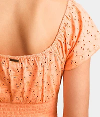 Beach Bird Cropped Top