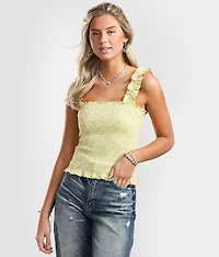 Sun Dreamer Smocked Tank Top