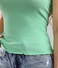 Tomboy Ribbed Tank Top