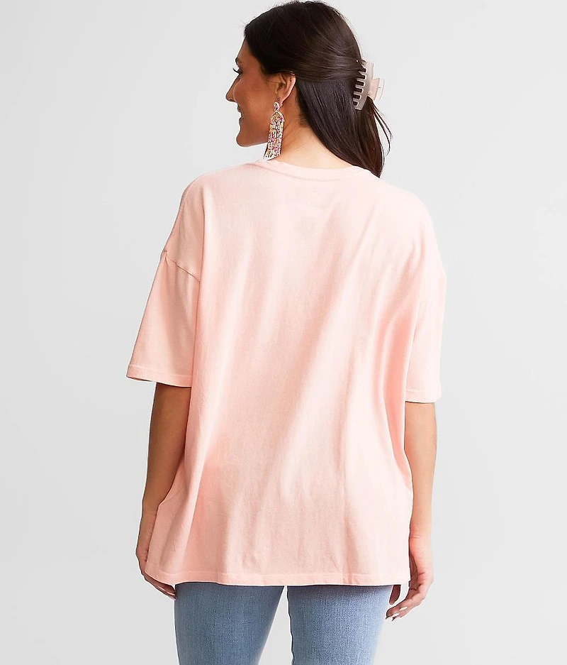 True Boy Smiley Oversized T-Shirt