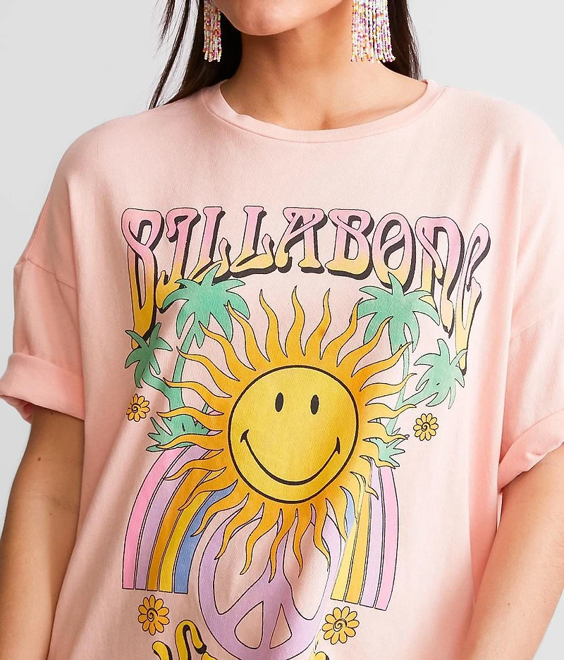 True Boy Smiley Oversized T-Shirt